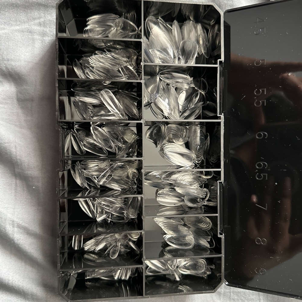 Apres natural almond medium nails tips 600Pcs